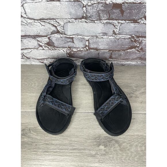 Teva Hurricane 4 Wavy Trail Navy Blue Hiking Sandals 1093379 Men Sz 7M US/39.5EU main image 13